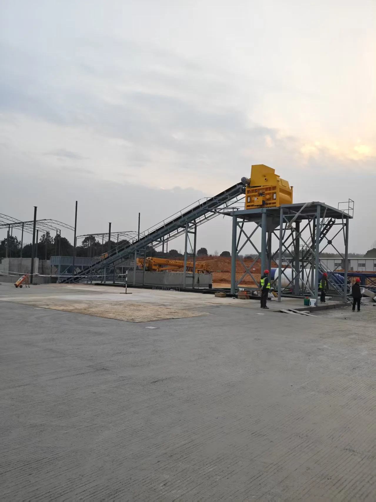 Relocalisation de centrale HZS90 de Lagos à Kano, Nigeria