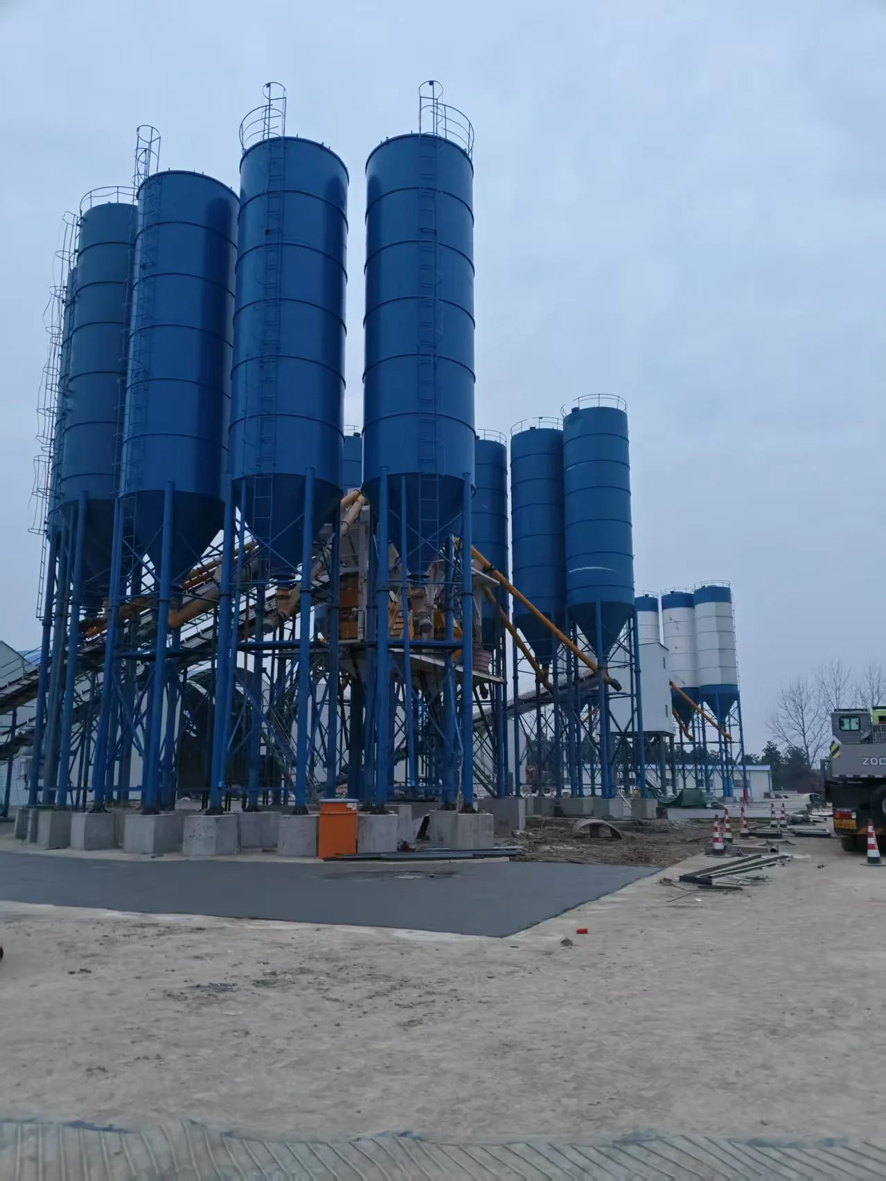 Exportation et reconstruction de centrale à béton d'occasion en Arabie Saoudite